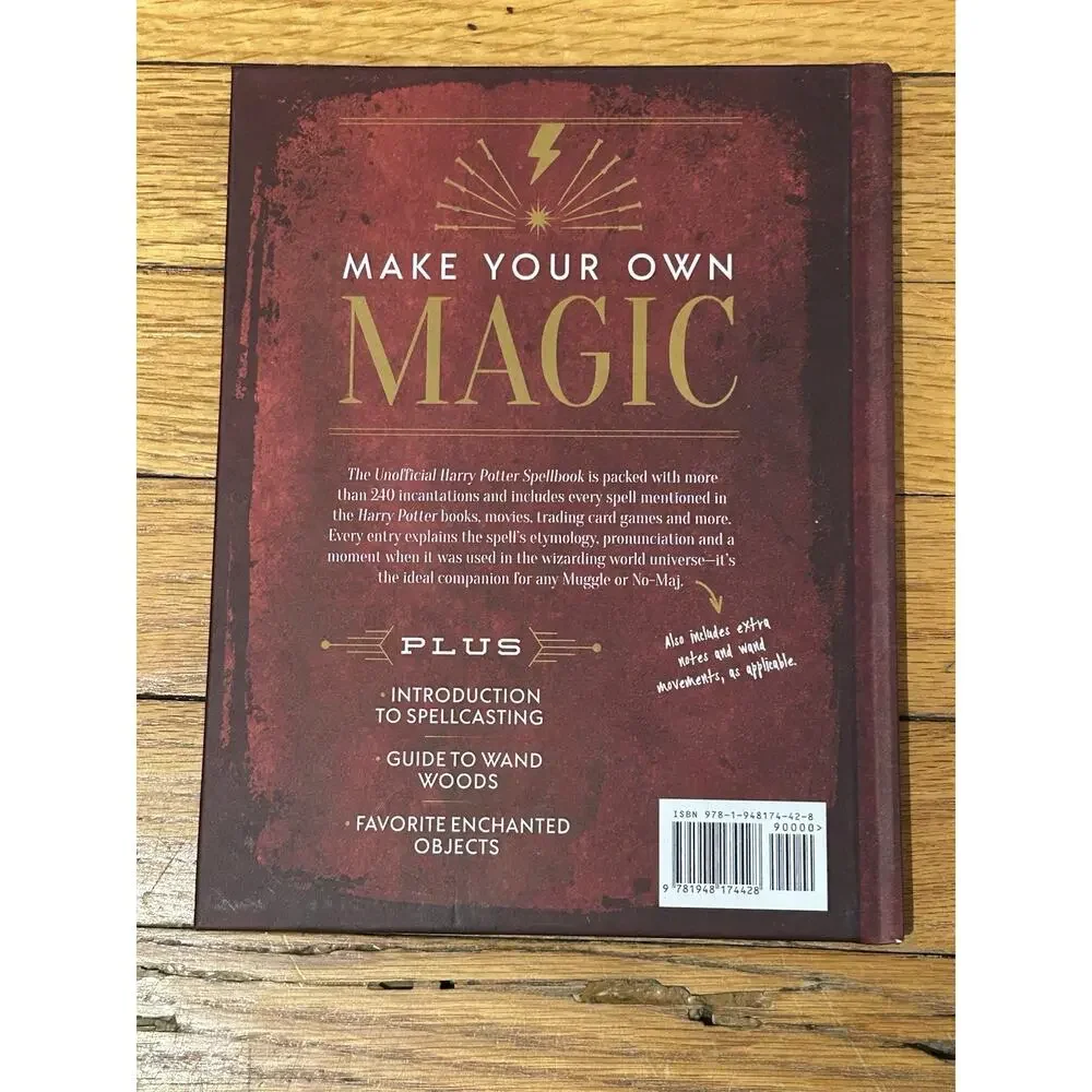 The Unofficial Harry Potter Special Edition Spell Book Hardcover